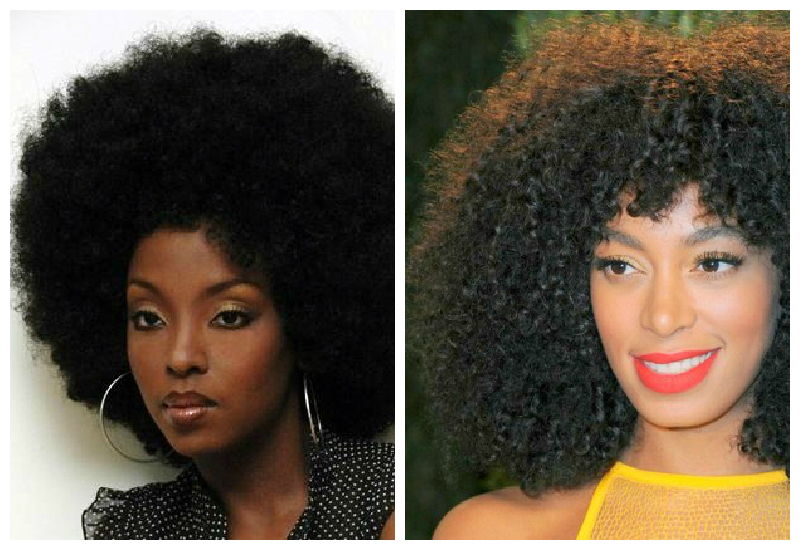 Tendances hairstyles 2014-2015 afro