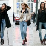 combinaison jeans+bottines