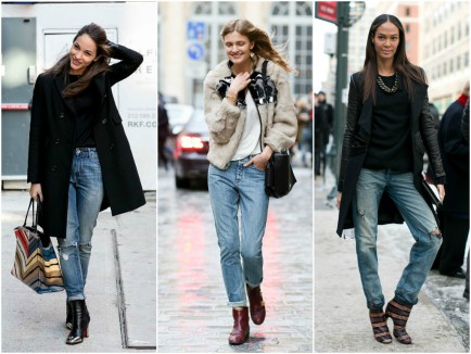 combinaison jeans+bottines