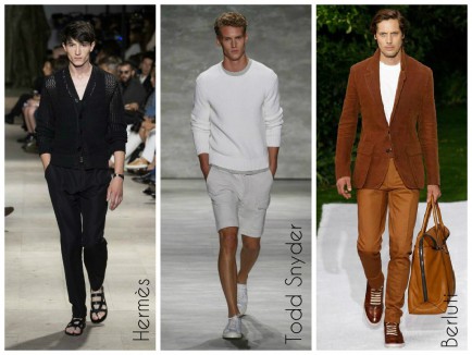 tendances hommes PE monochrome