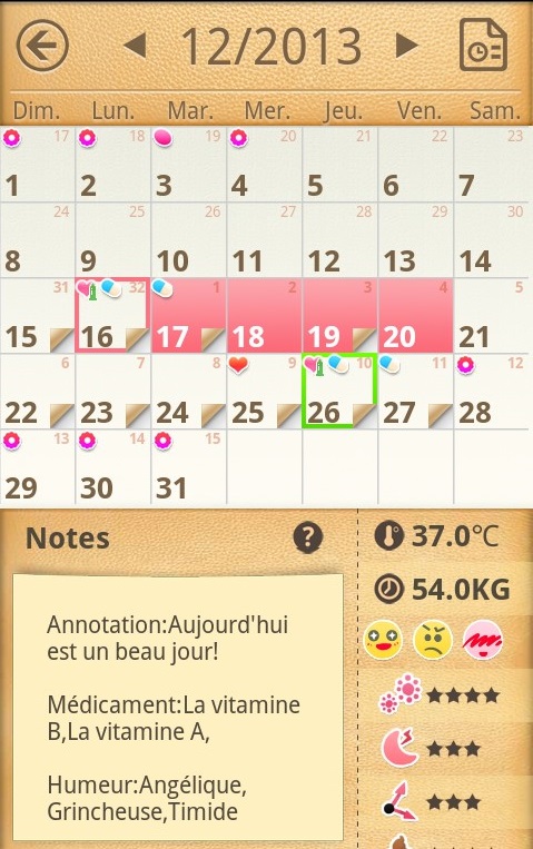 Must have applis mon calendrier