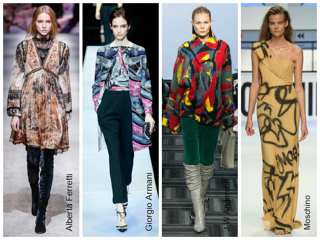 Tendances Imprimés Automne Hiver 2015 Arty