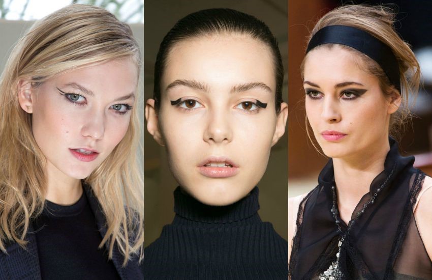 tendances makeup automne hiver 2015 arty liner