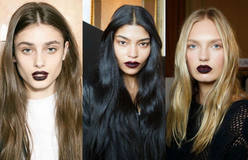 tendances makeup automne hiver 2015 vampy look