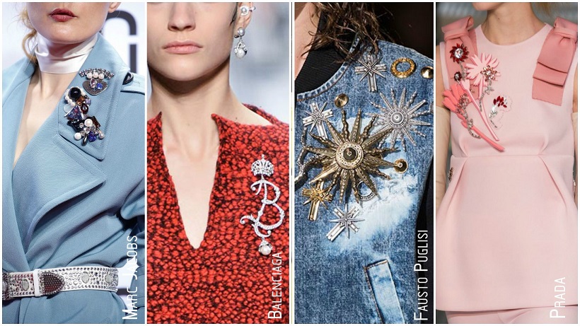 Tendances accessoires automne hiver 2015 broches