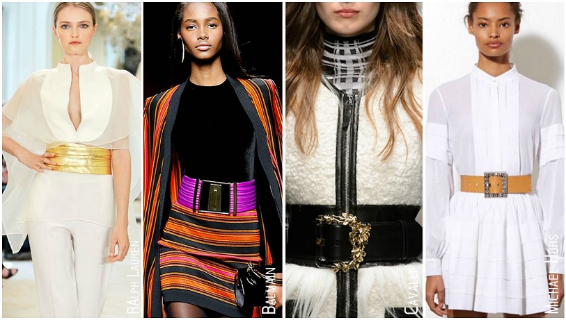 Tendances accessoires automne hiver 2015 larges ceintures