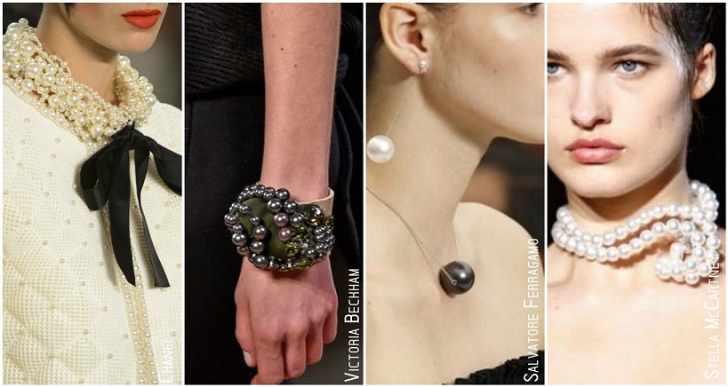 Tendances accessoires automne hiver 2015 perles