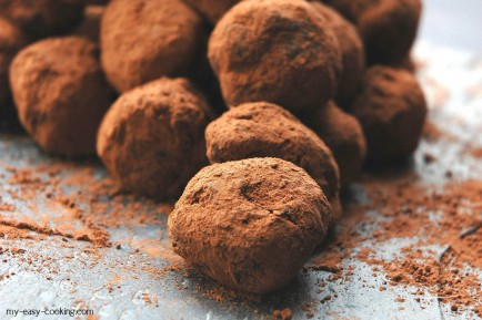 Truffes en chocolat cover