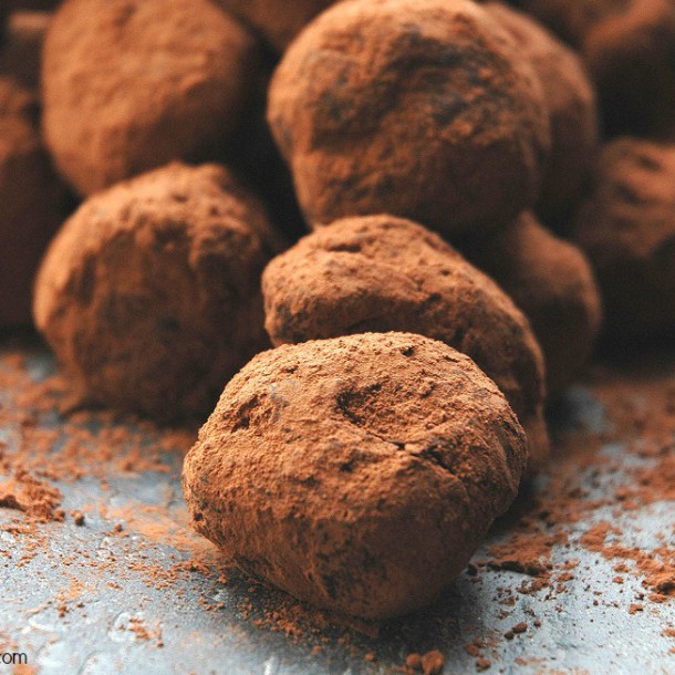 Truffes en chocolat cover