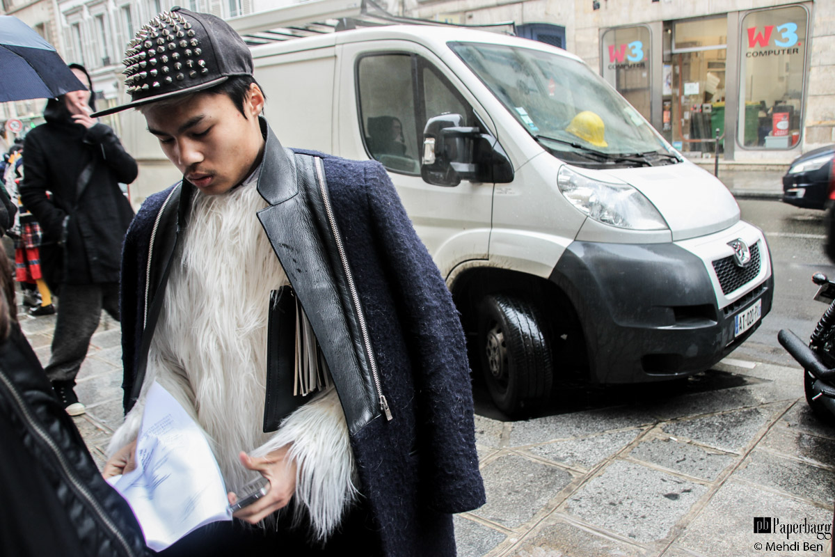 Paris Men’s Fashion Week 2016 Street Style, CHRISTIAN DADA