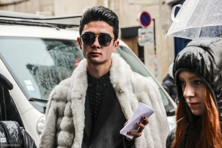 Paris Men’s Fashion Week 2016 Street Style, CHRISTIAN DADA