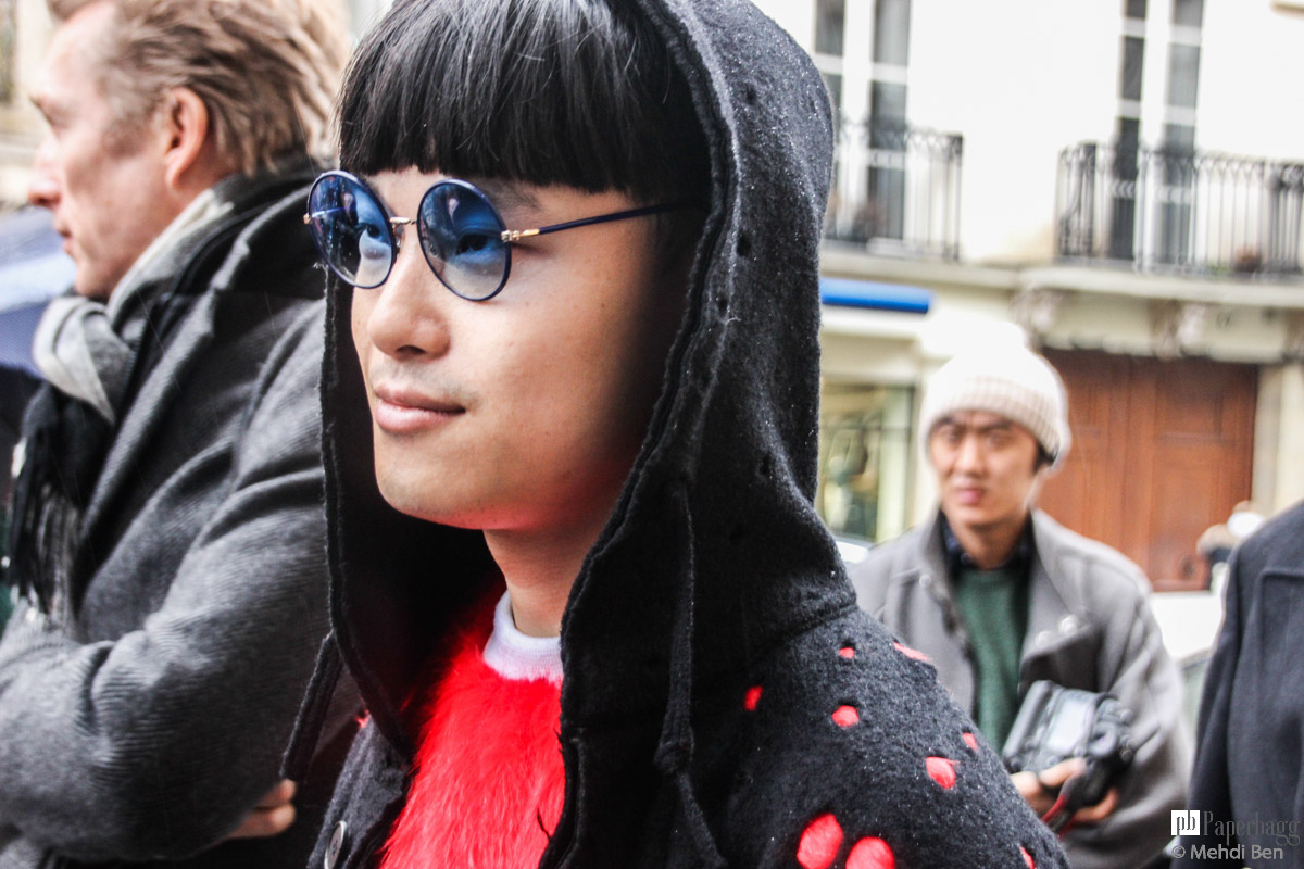 Paris Men’s Fashion Week 2016 Street Style, CHRISTIAN DADA