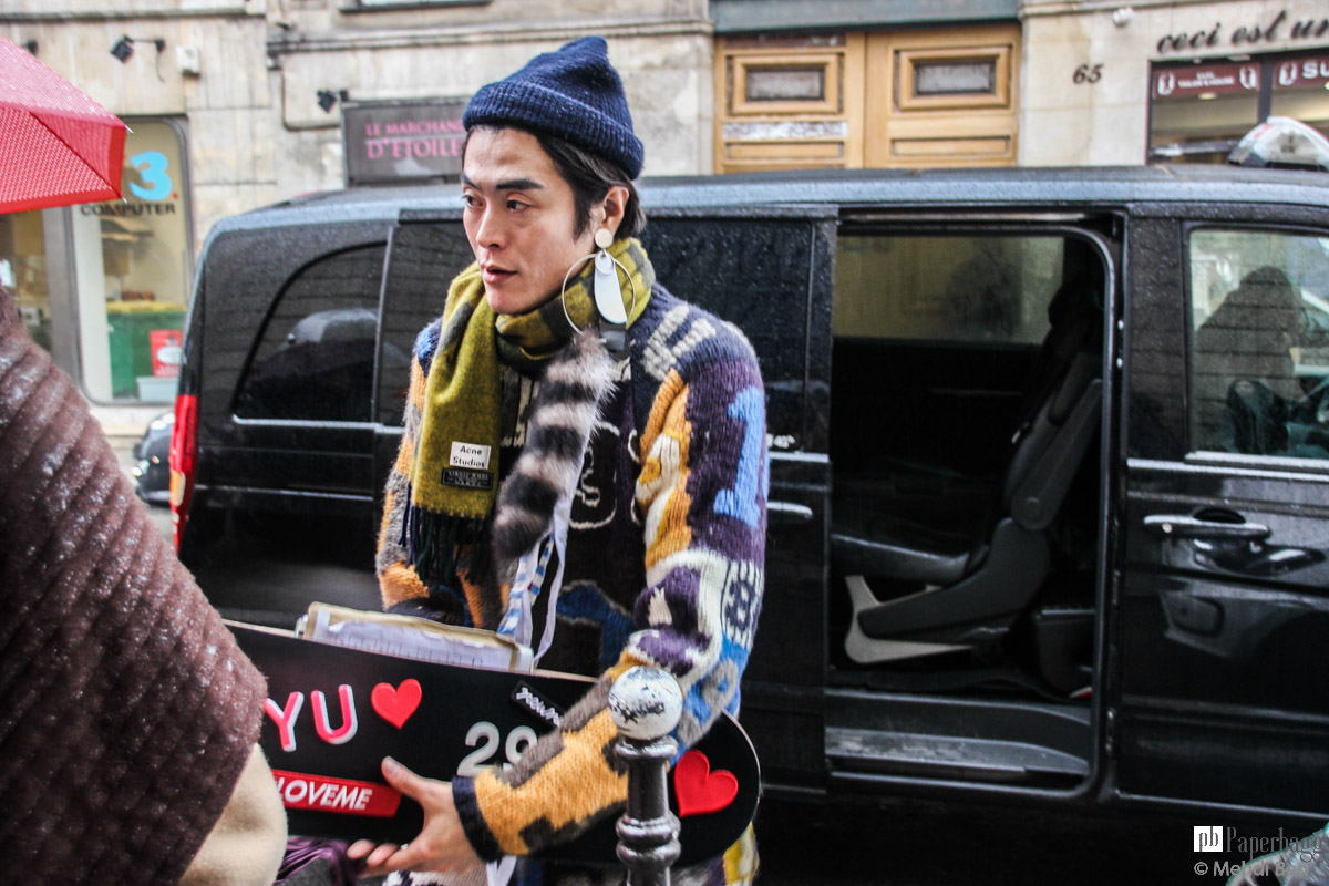 Paris Men’s Fashion Week 2016 Street Style, CHRISTIAN DADA