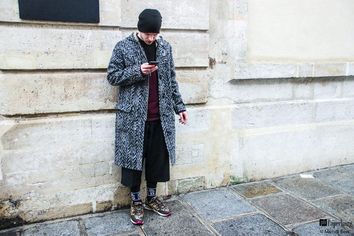 Paris Men’s Fashion Week 2016 Street Style, CHRISTIAN DADA