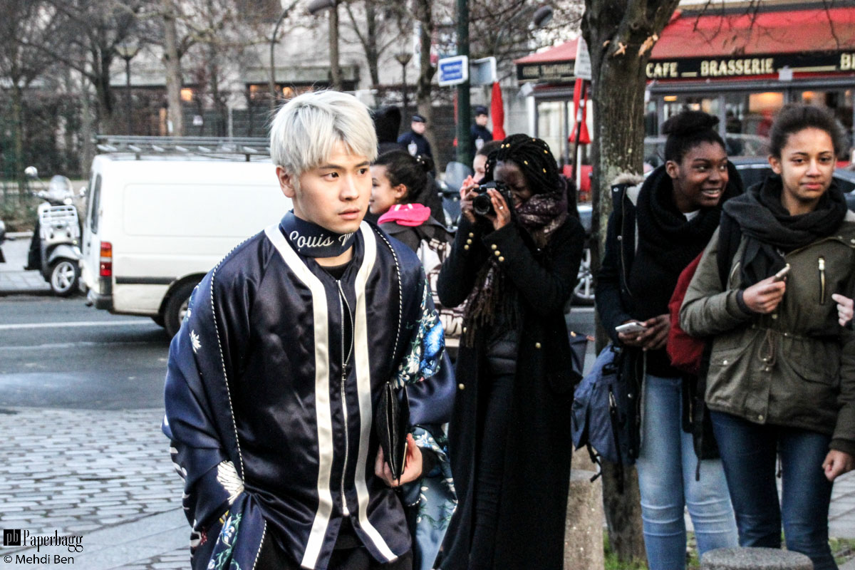 Paris Men’s Fashion Week 2016 Street Style, LOUIS VUITTON