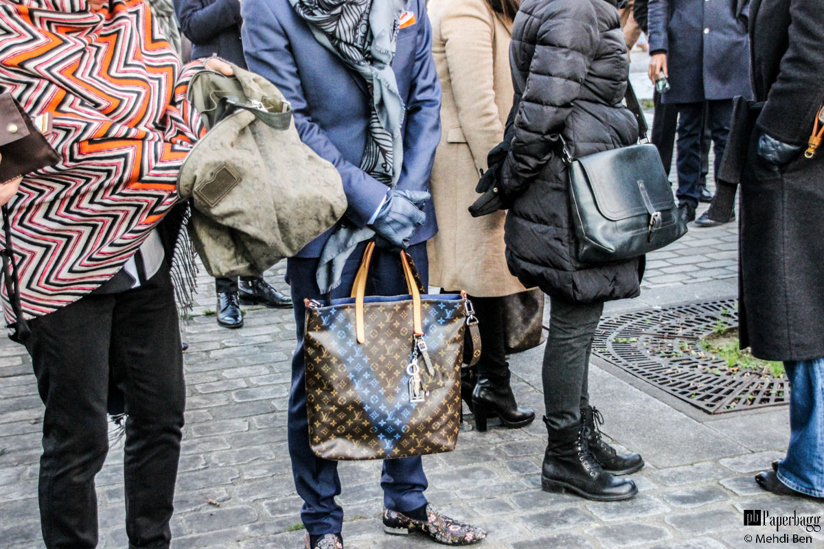 Paris Men’s Fashion Week 2016 Street Style, LOUIS VUITTON