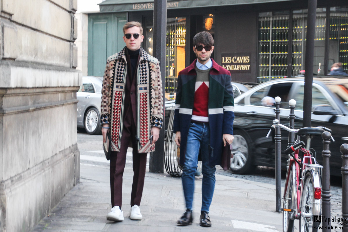 Paris Men’s Fashion Week 2016 Street Style, Valentino