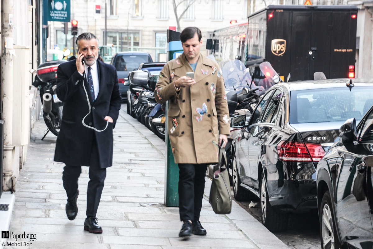 Paris Men’s Fashion Week 2016 Street Style, Valentino
