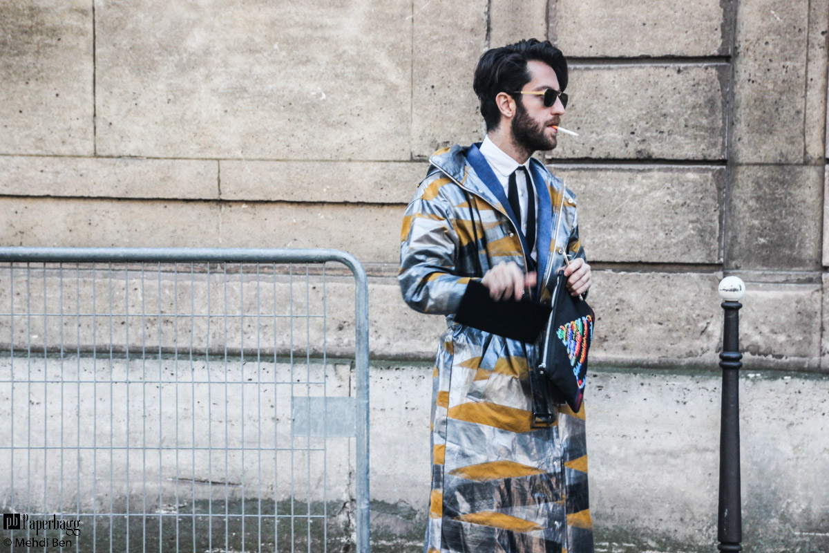Paris Men’s Fashion Week 2016 Street Style, Valentino