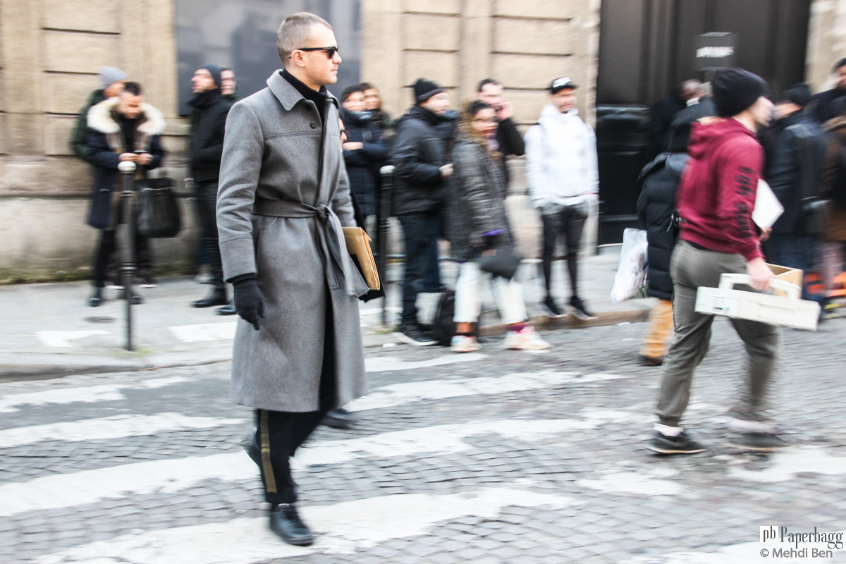 Paris Men’s Fashion Week 2016 Street Style, Valentino