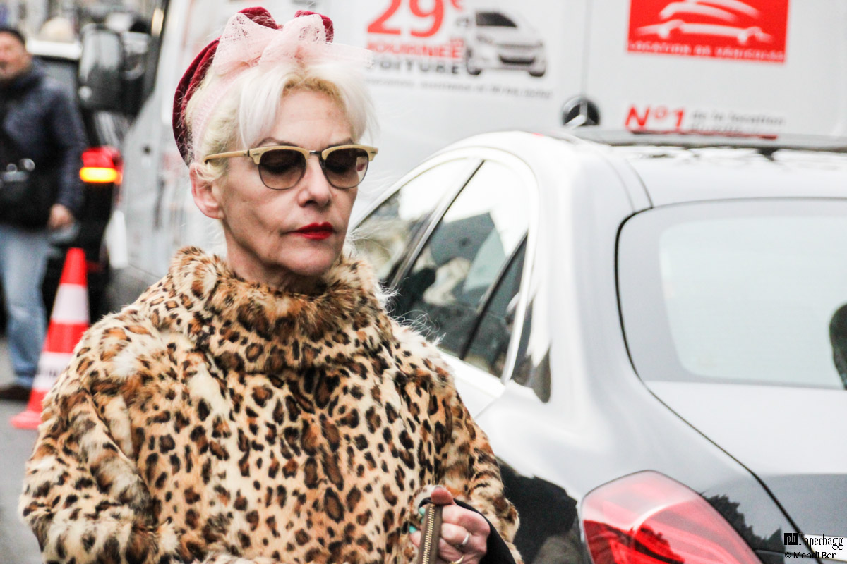 Paris Haute Couture Fashion Week 2016 Street Style, Jean Paul Gaultier Paperbagg