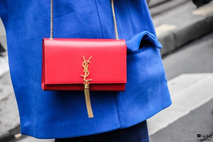 Paris Haute Couture Fashion Week 2016 Street Style, Jean Paul Gaultier Paperbagg