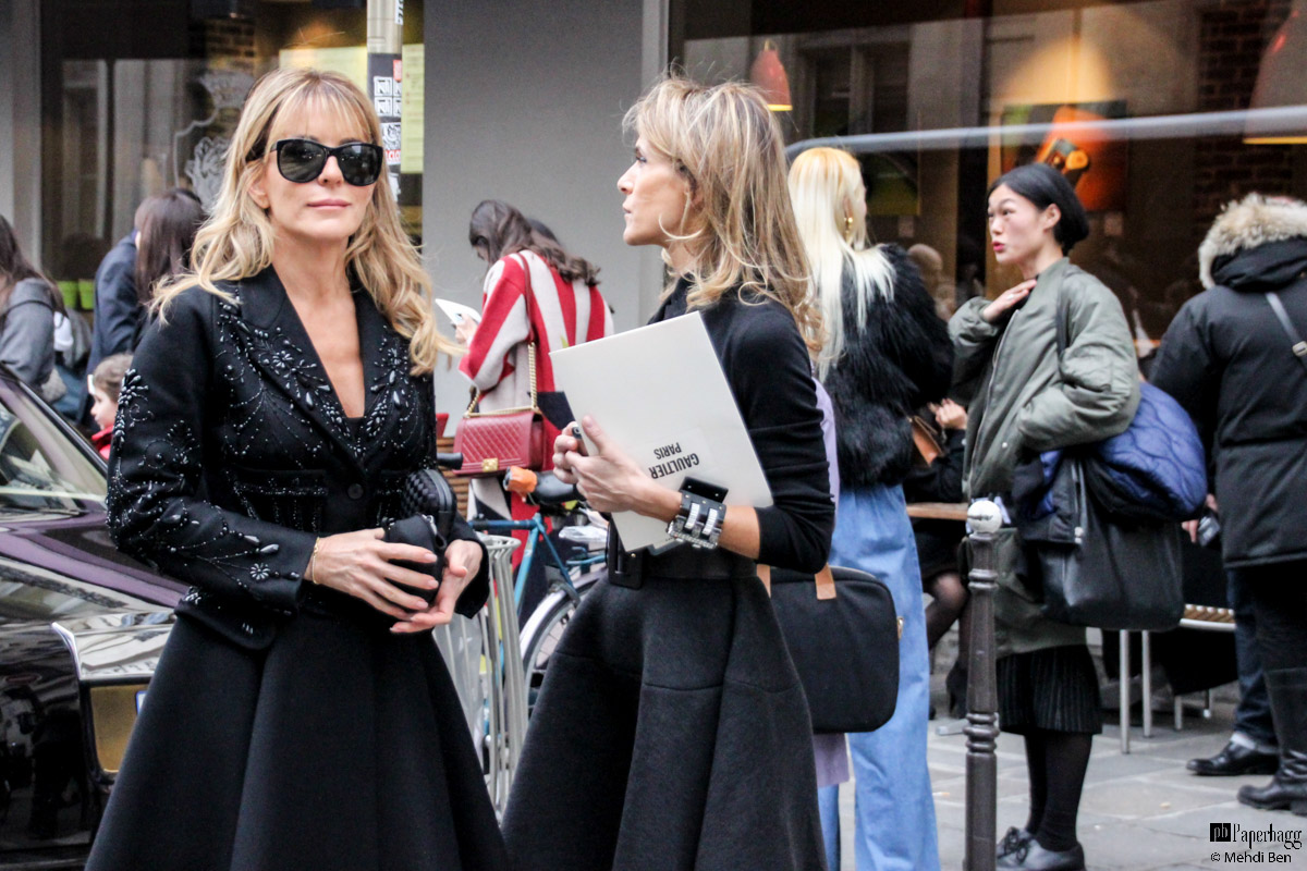 Paris Haute Couture Fashion Week 2016 Street Style, Jean Paul Gaultier Paperbagg