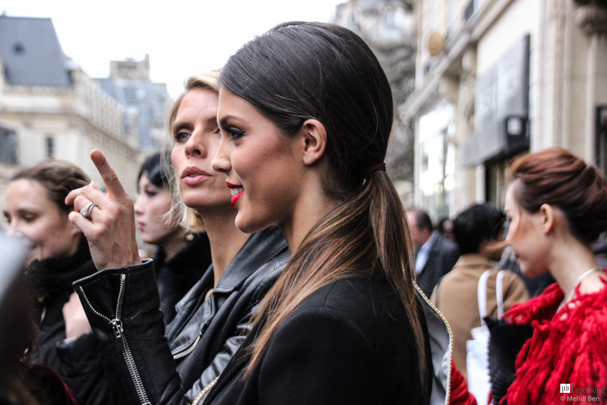 Paris Haute Couture Fashion Week 2016 Street Style, Jean Paul Gaultier Paperbagg