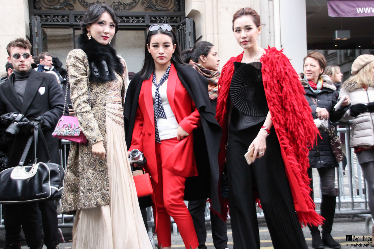 Paris Haute Couture Fashion Week 2016 Street Style, Jean Paul Gaultier Paperbagg