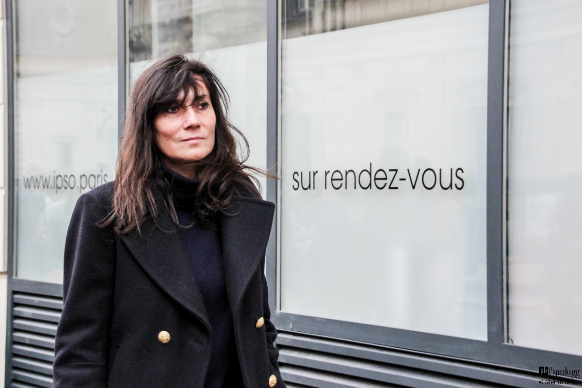 Paris Haute Couture Fashion Week 2016 Street Style, Jean Paul Gaultier Paperbagg