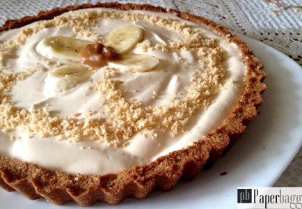 Tarte à la banane et à la crème caramel (1)