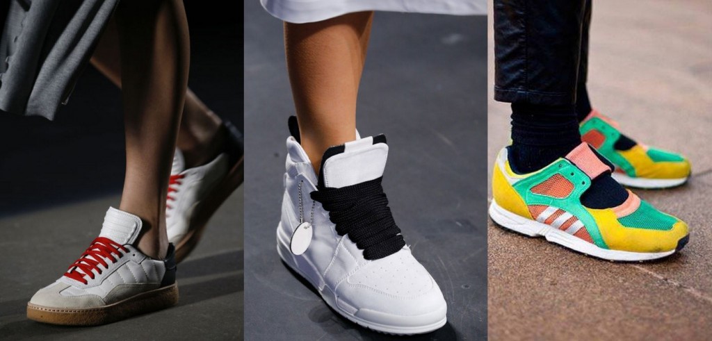 Tendances Chaussures Printemps Été 2016 sneakers