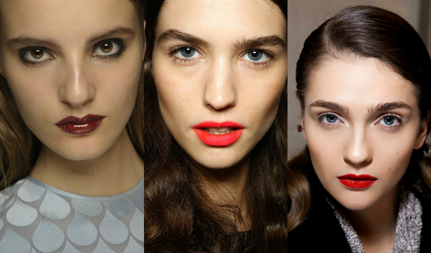 tendances beauté printemps été 2016 lèvres rouges