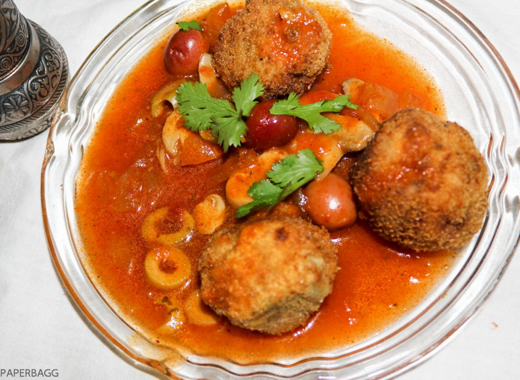 Boulettes d’Artichaut en sauce Napolitaine détails