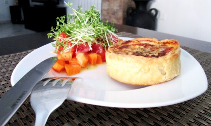 Summer Food La Quiche Estivale cover