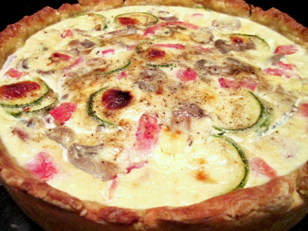 Summer Food  La Quiche Estivale détail (1)