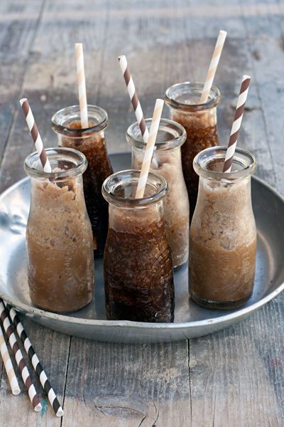 Summer food  Les Desserts Glacés iced coffee