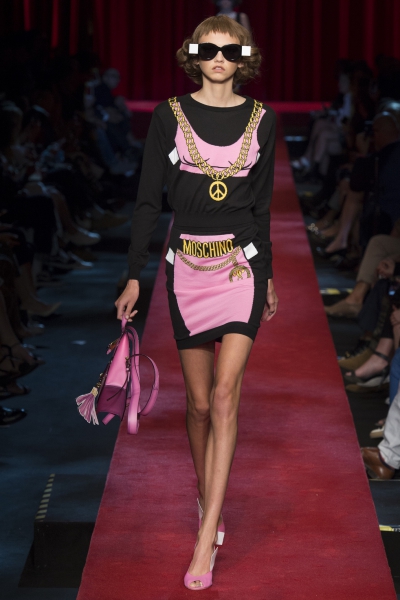 Chic Babie Dolls chez Moschino SS17