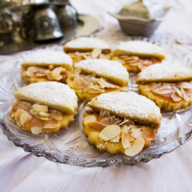 Sablés légers aux amandes effilées