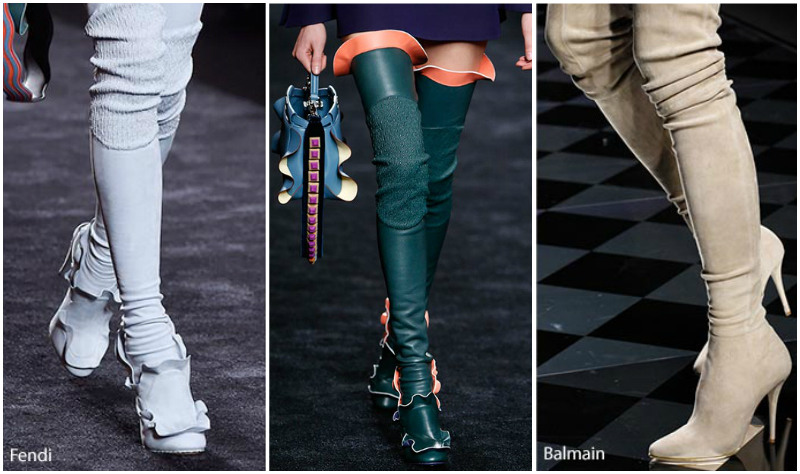 Tendances Rentrée Quelles chaussures pour l’AutomneHiver 2016 cuissardes