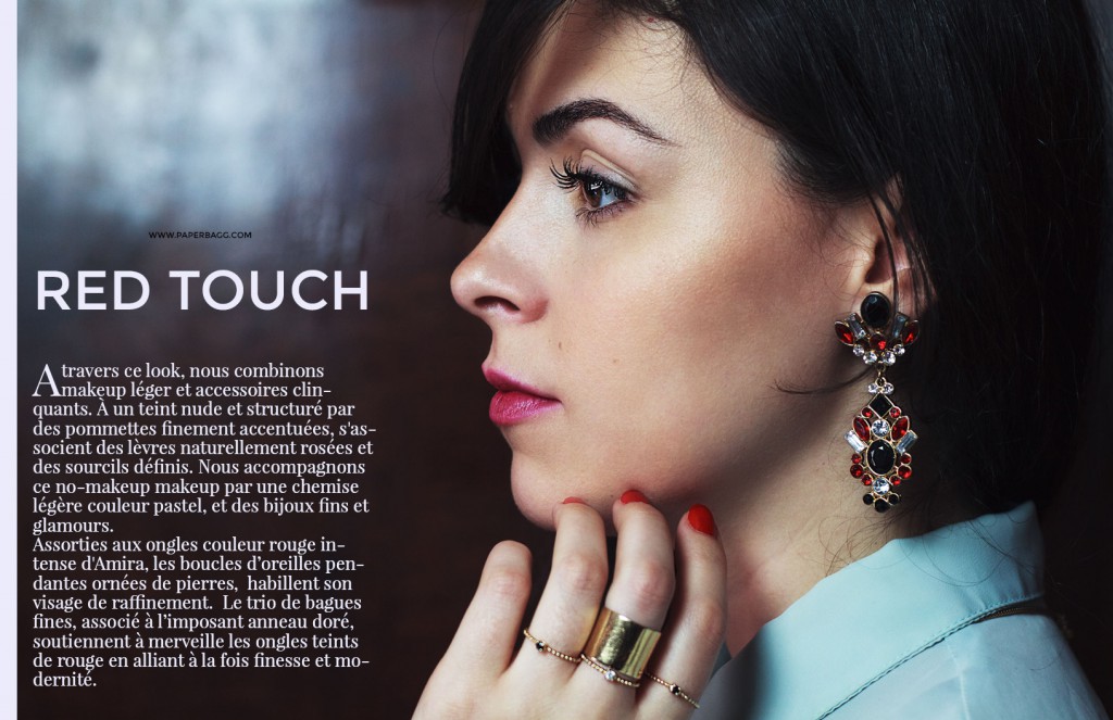 EDITORIAL Into Amira's Quiet world red touch