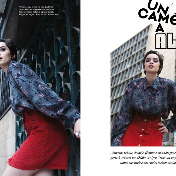 Fashion Editorial Un Caméléon à Alger