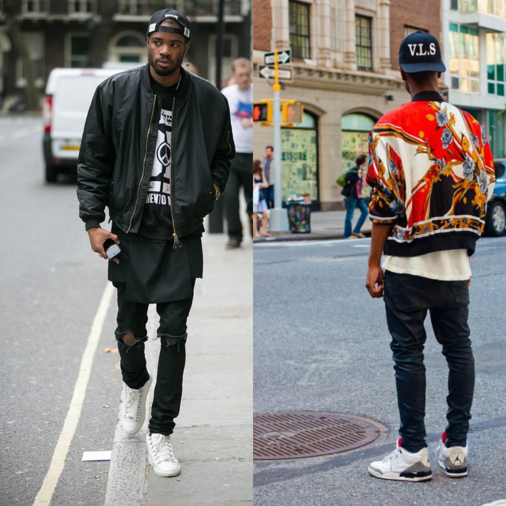 men trends 2017 Bomber jacket