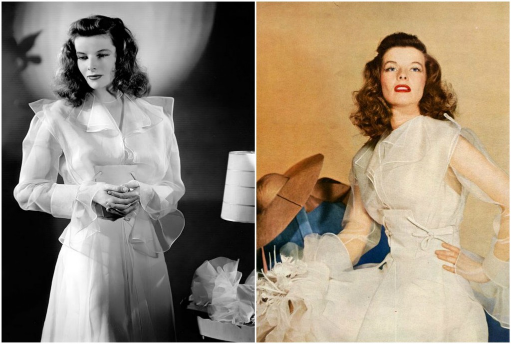 Katharine Hepburn wedding dress