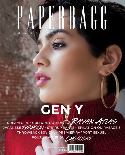 PAPERBAGG MAGAZINE N°4 COUVERTURE MOUNIA 2