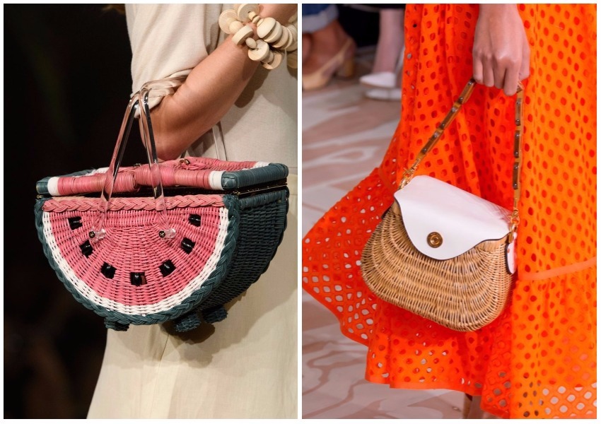 Sacs à main Les Tendances de l'été 2017 woven bags cover