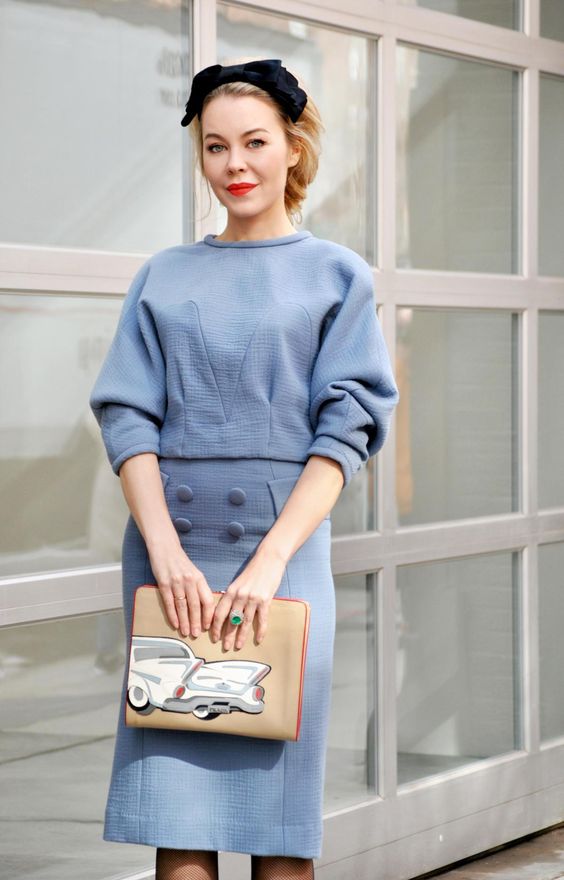 40s Fashion is back ulyana sergeenko (1)