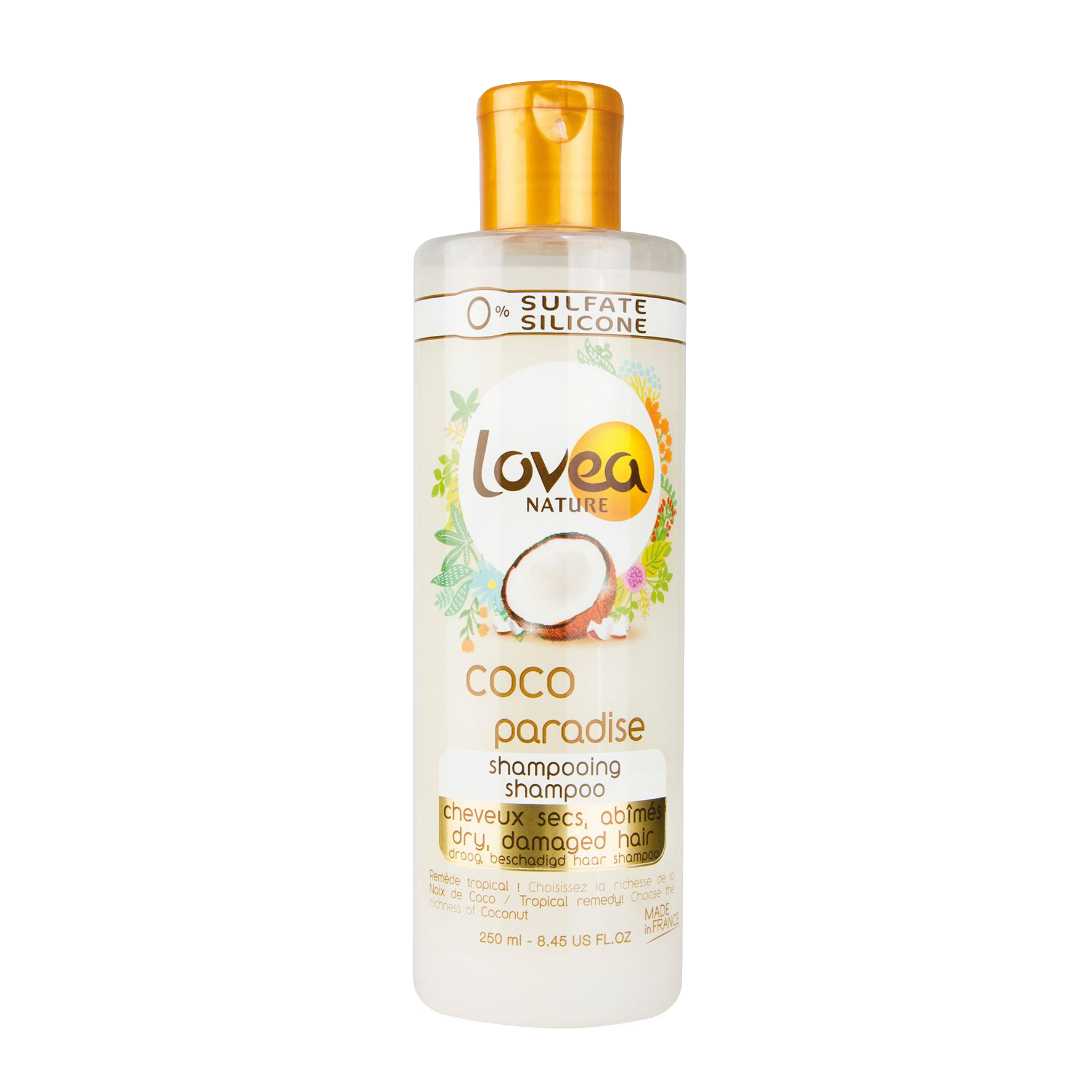 Lovea Shampoing doux sans sulfate Coco Paradise