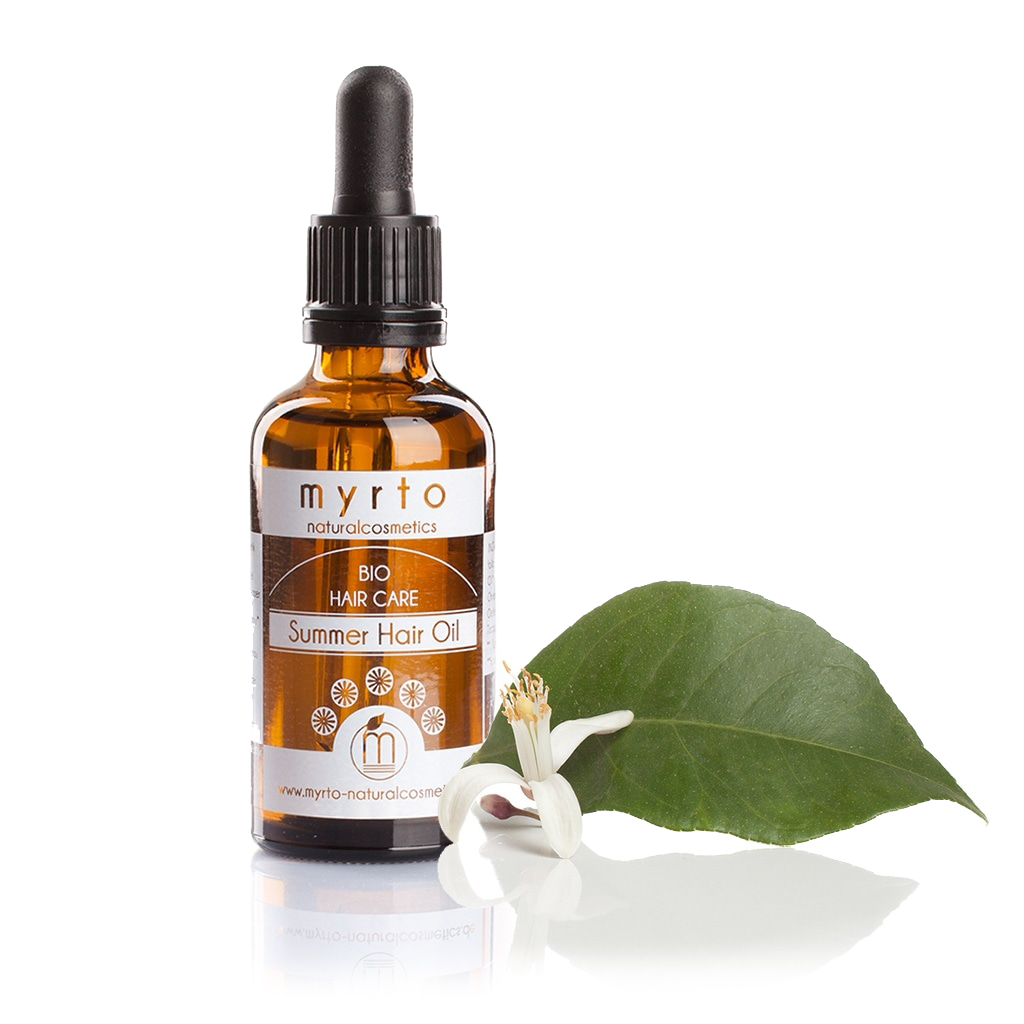 Myrto Huile d'été bio pour cheveux