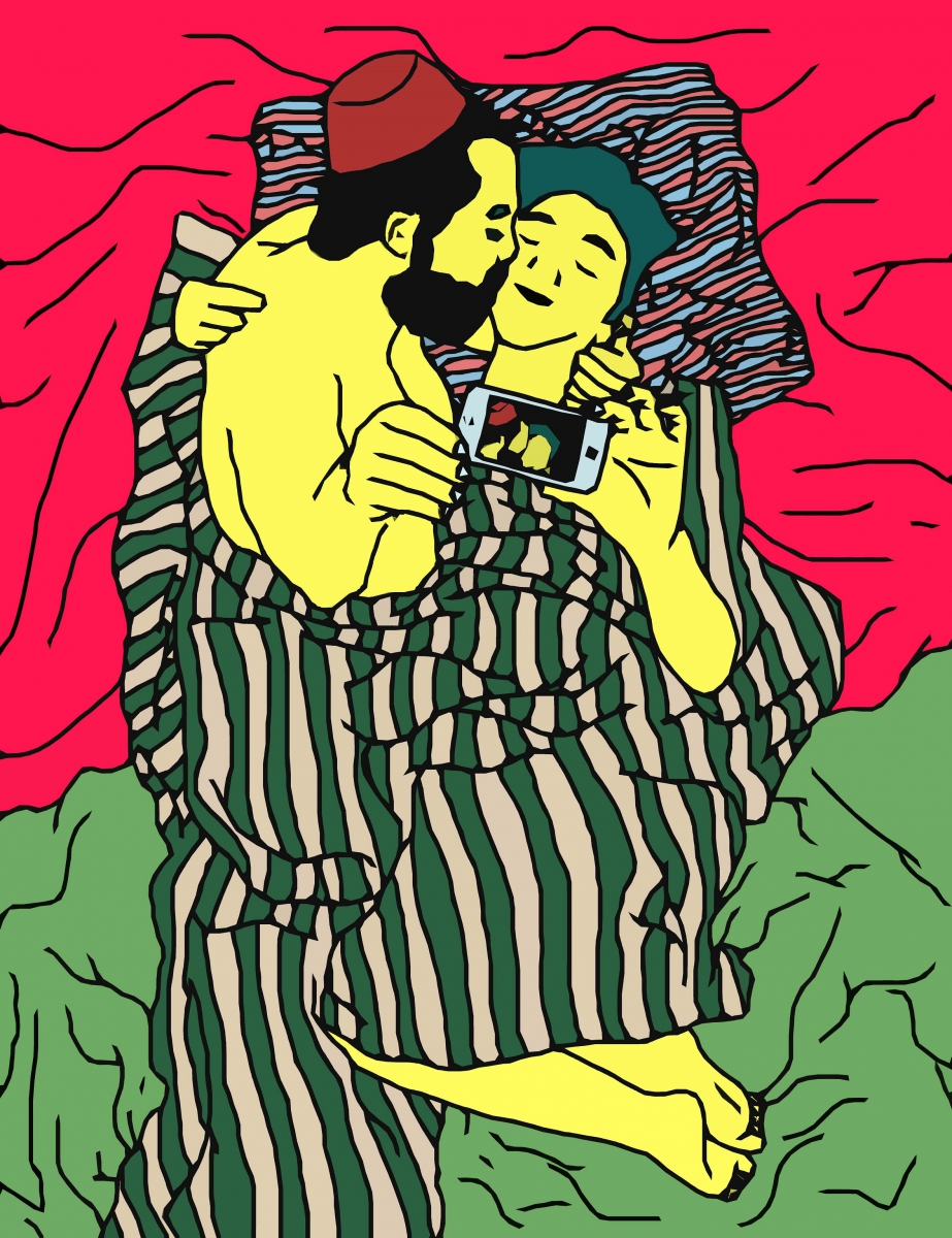 Le baiser ''jaune''